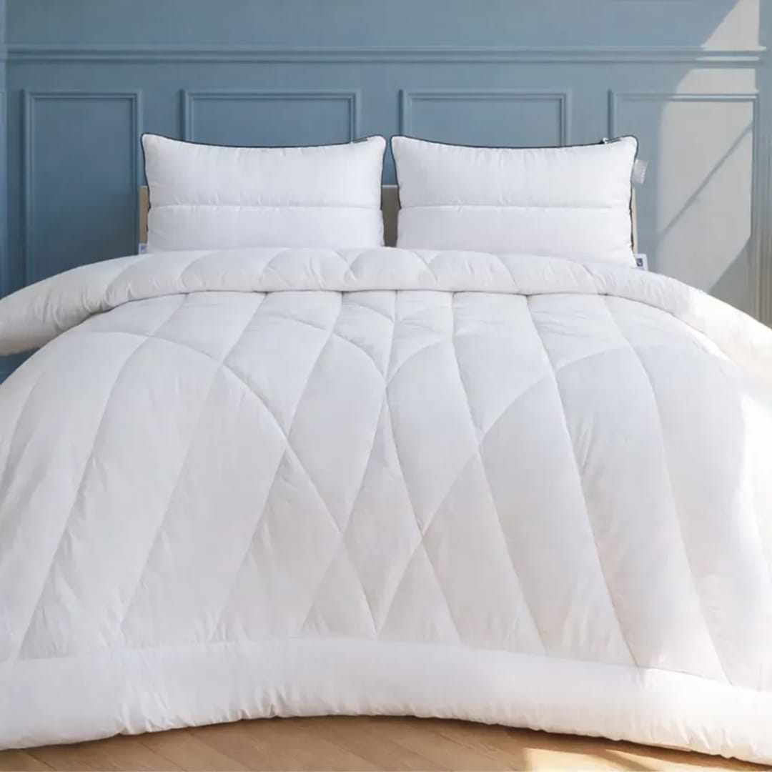 Набор одеяло евро + 2 подушки MirSon №9567 Royal летнее 200х220 Wool + 50х70 (2200010806557)